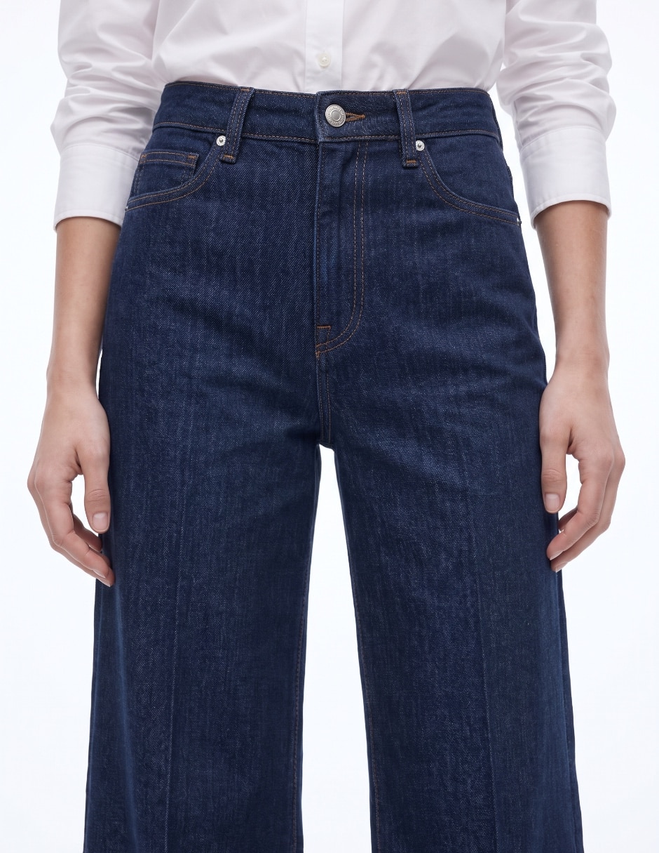 Jeans amplio para mujer 4