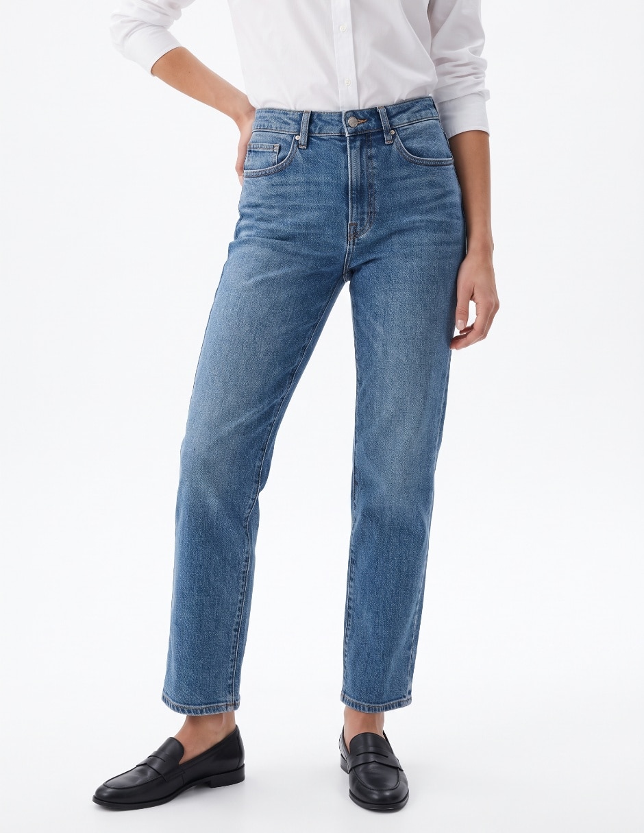 Jeans straight para mujer Jeans straight para mujer