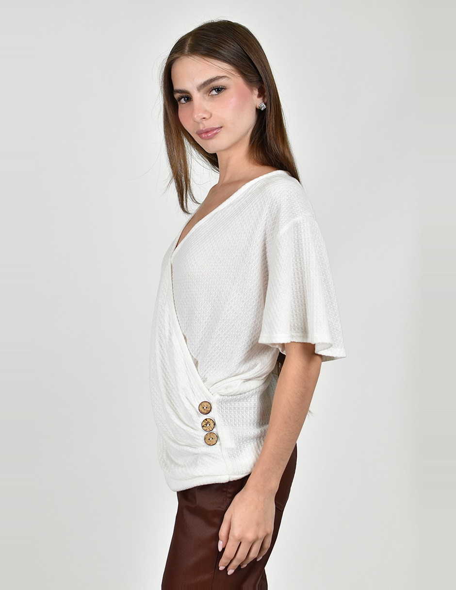 Blusa manga Corta para mujer 5