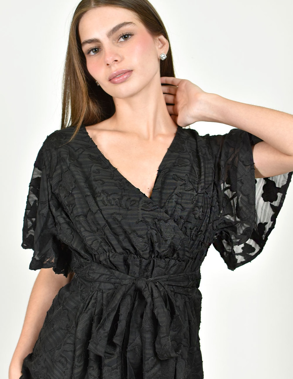 Blusa manga corta para mujer 4