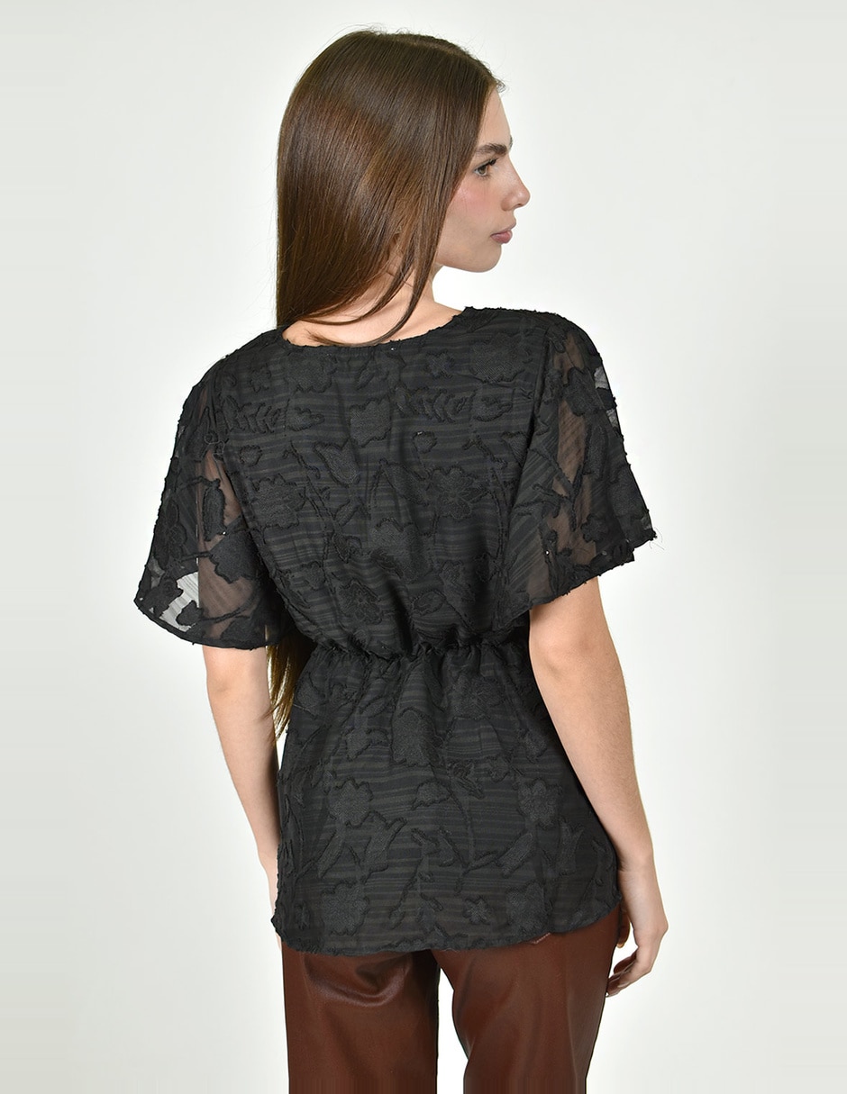 Blusa manga corta para mujer 2