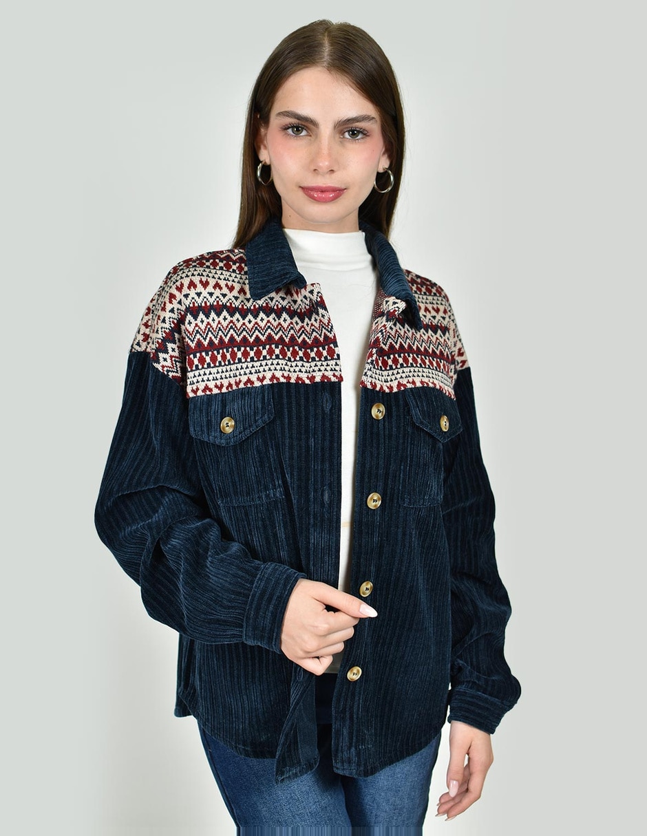 Camisa manga larga para mujer