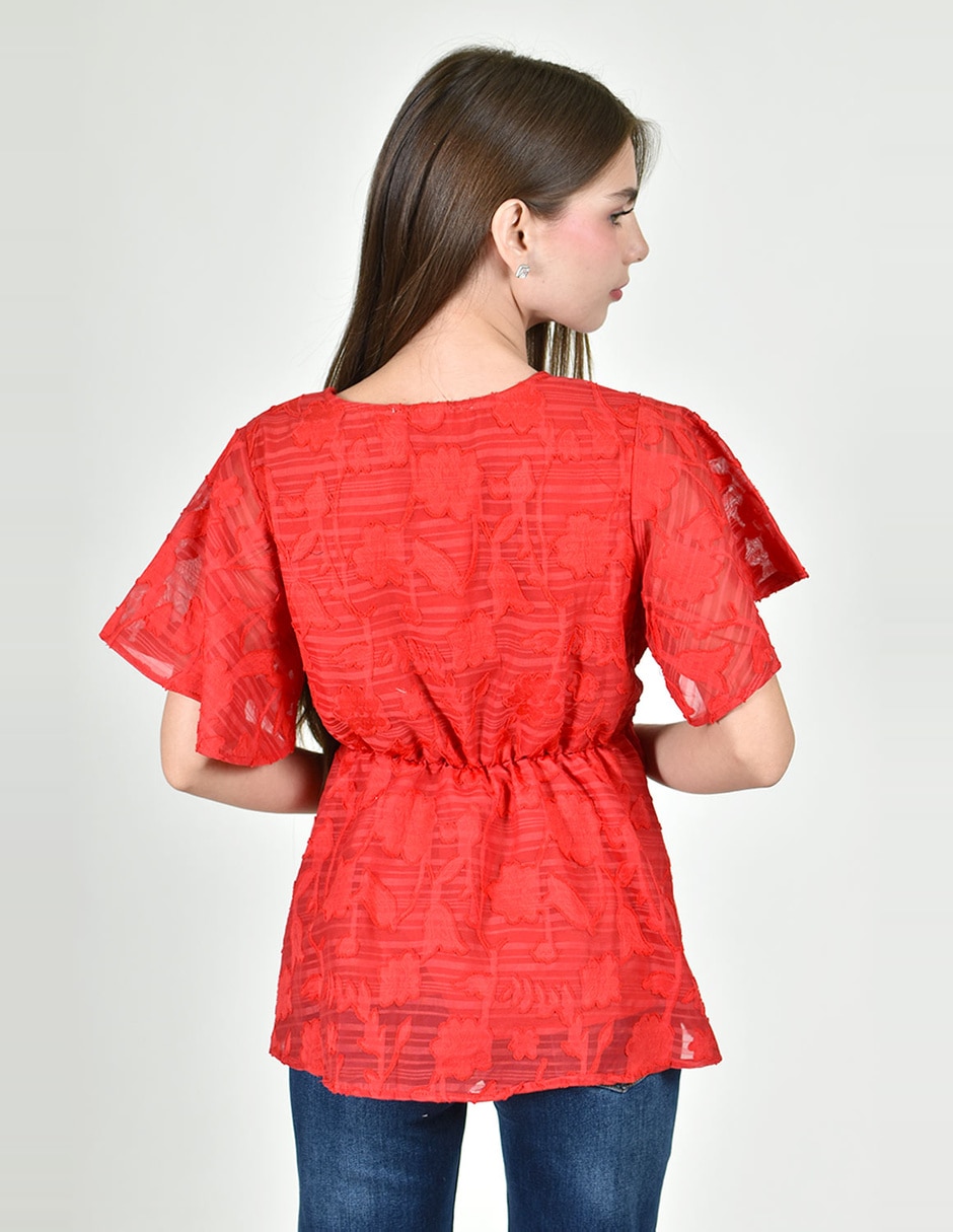 Blusa manga corta para mujer 2
