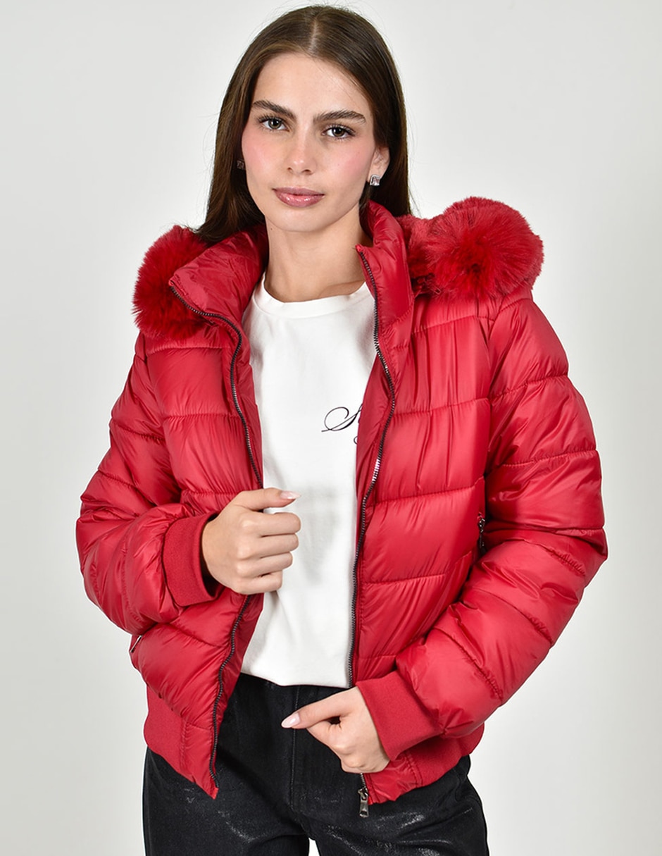 Chamarra acolchada para mujer