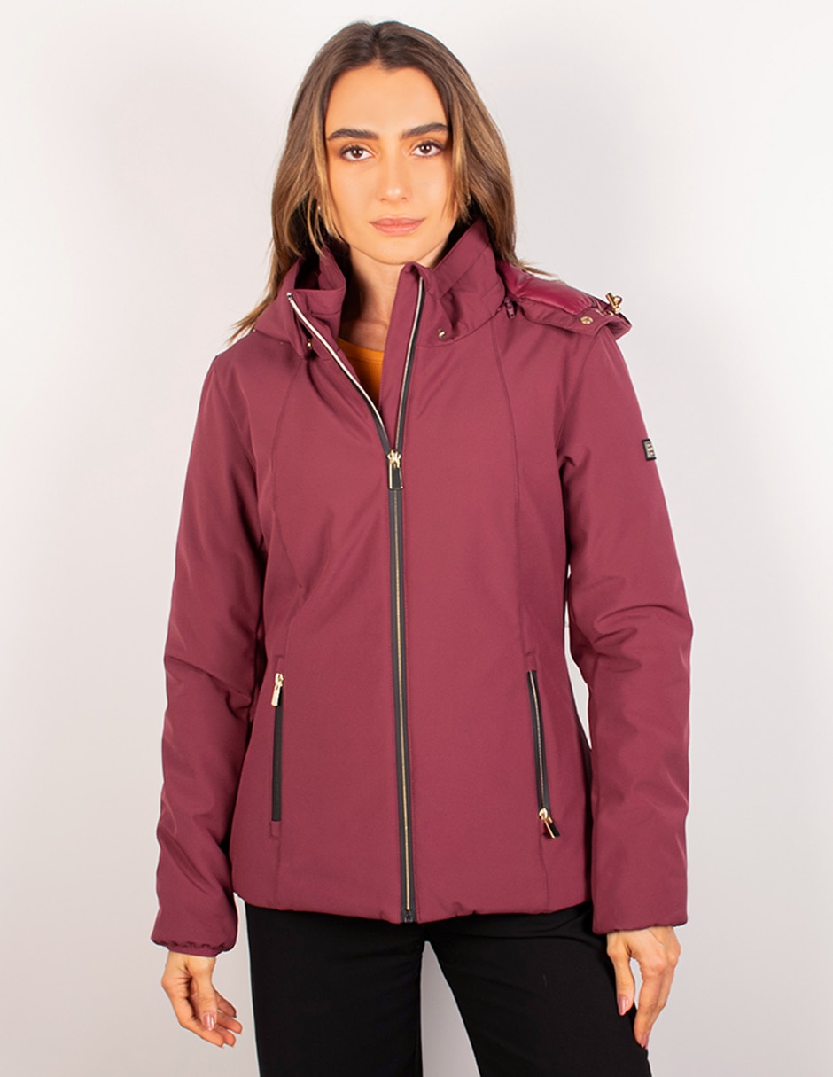Chamarra casual corta para mujer Chamarra casual corta para mujer