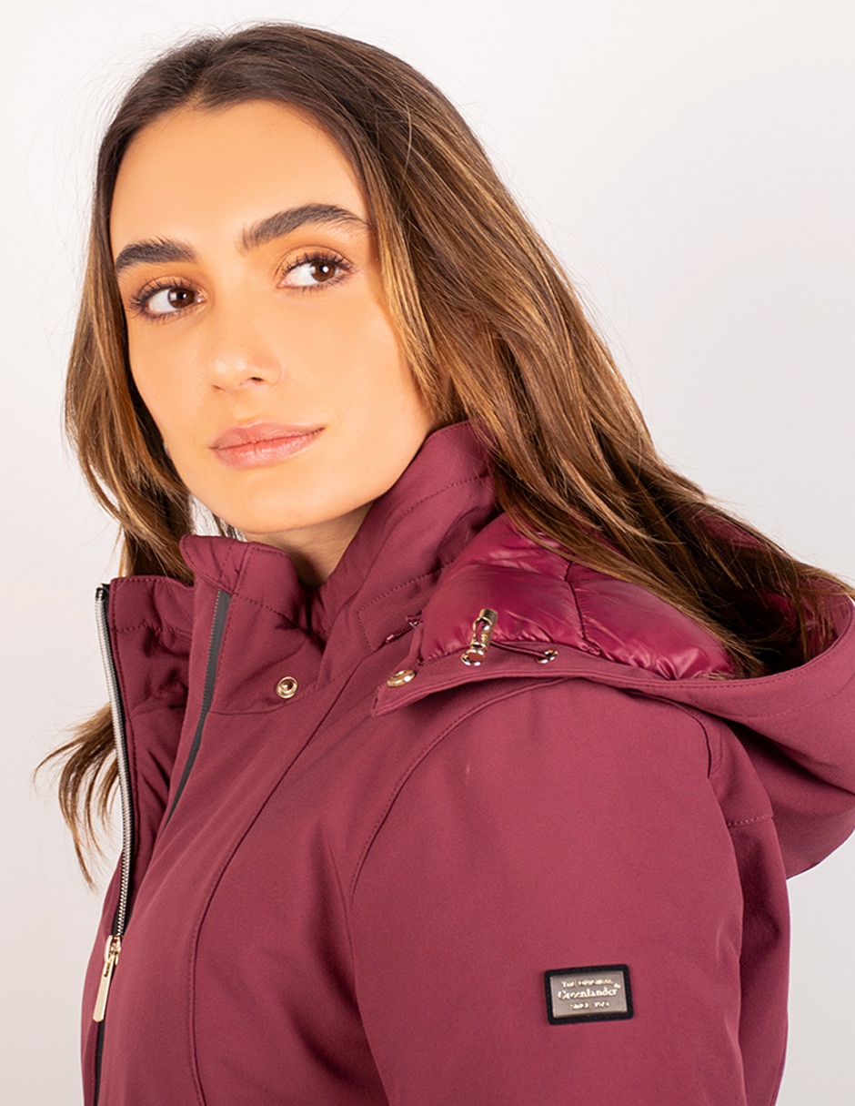 Chamarra casual corta para mujer 4