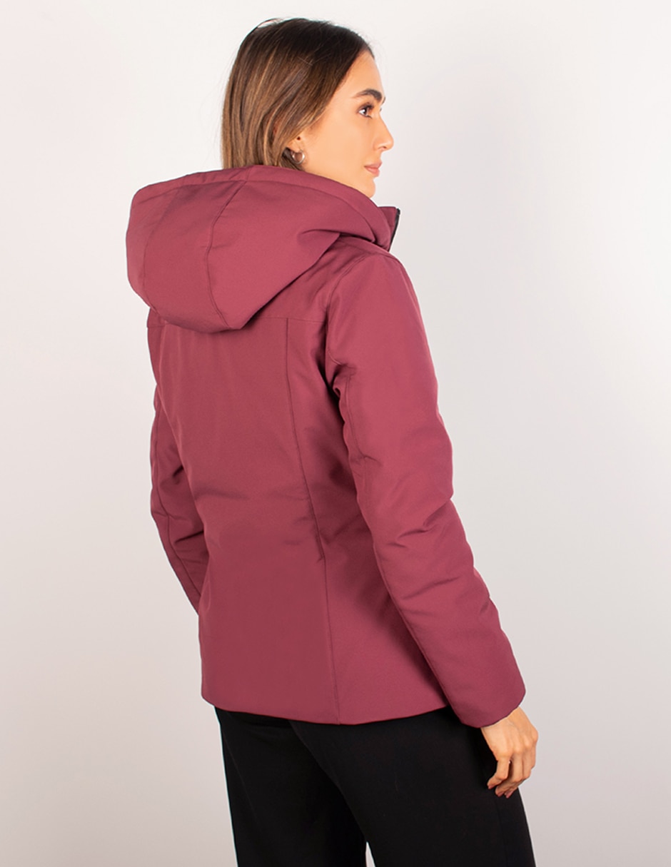 Chamarra casual corta para mujer 2