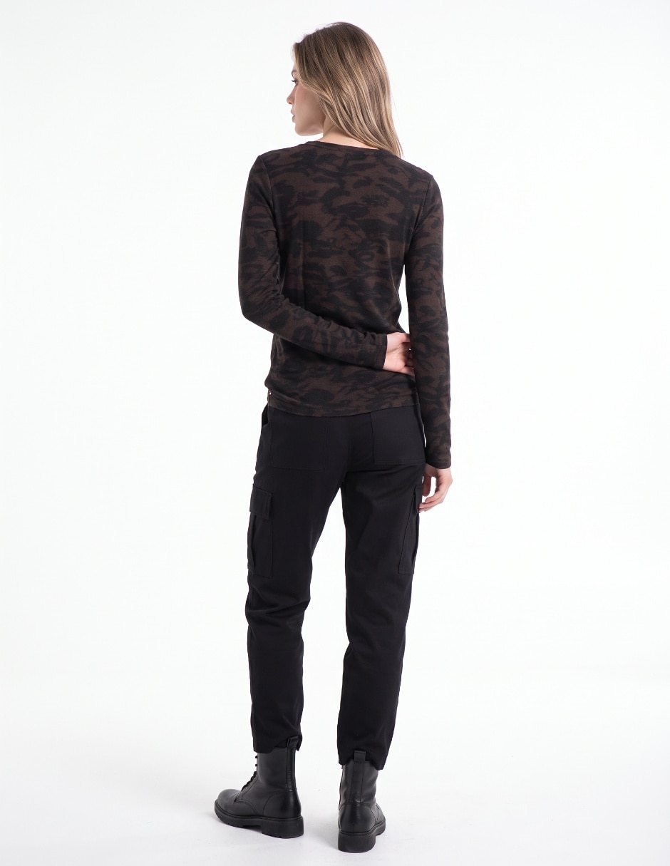 Blusa manga larga para mujer 2