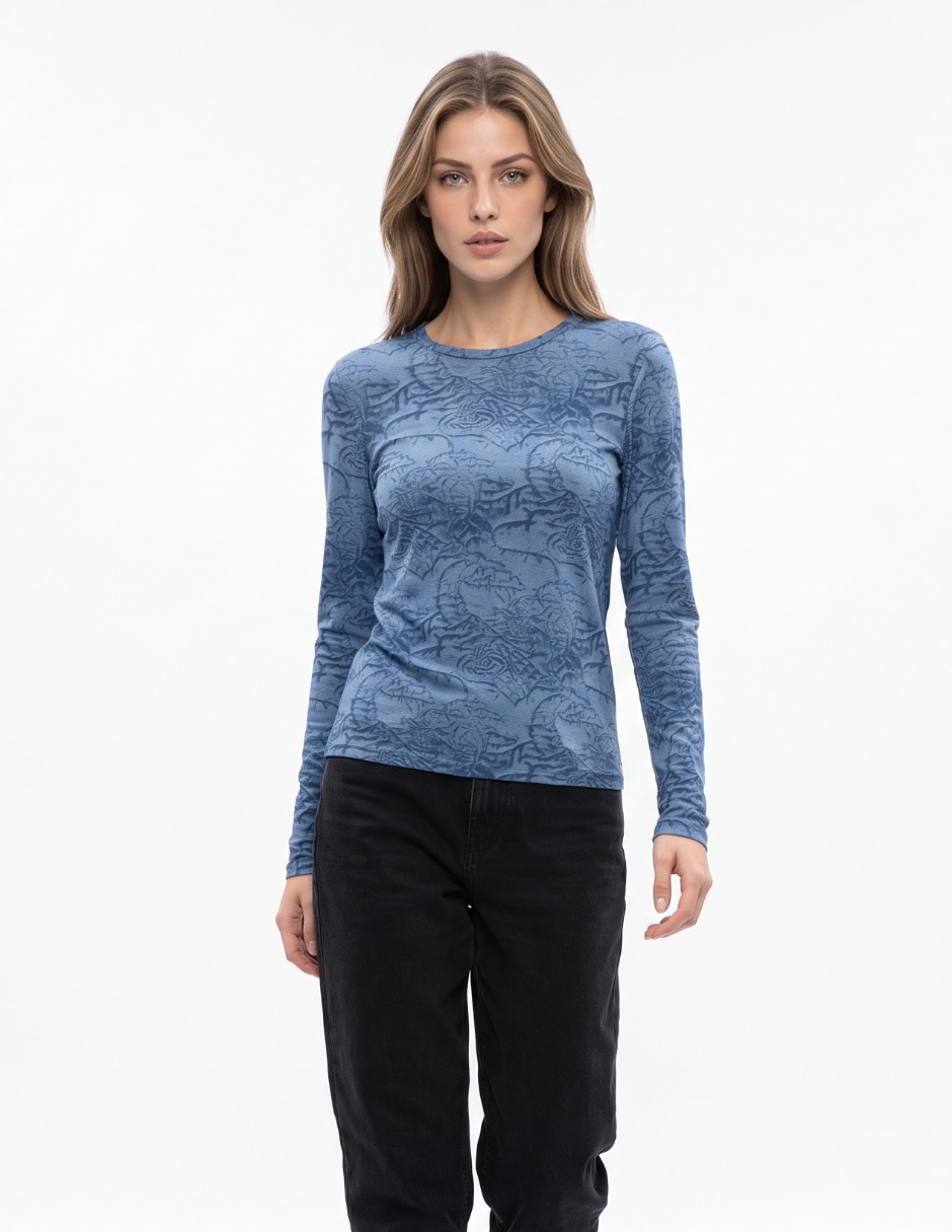 Blusa manga larga para mujer Blusa manga larga para mujer