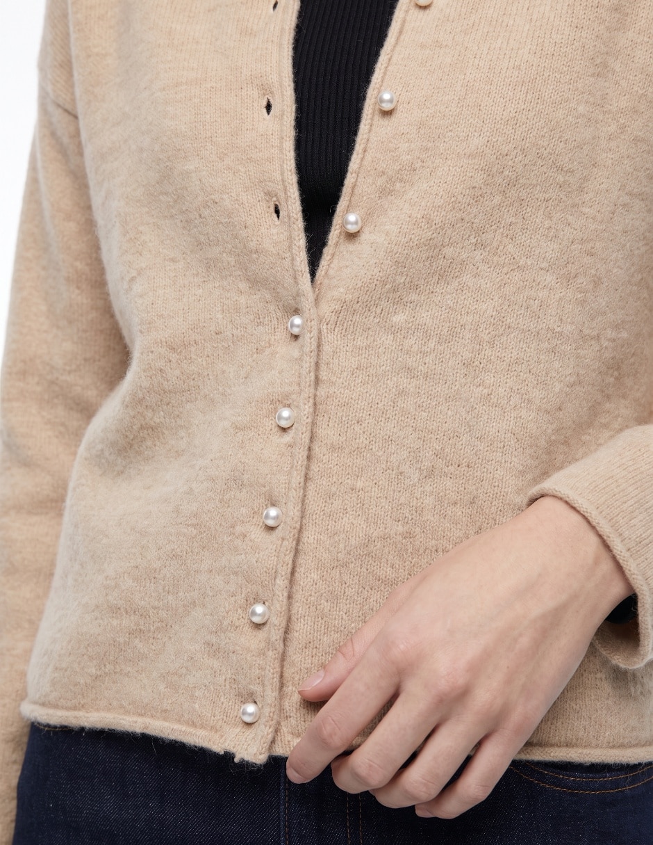 Suéter cuello redondo para mujer 3