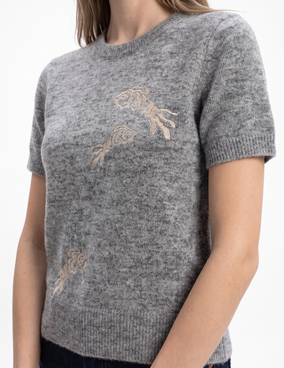 Blusa manga corta para mujer 3
