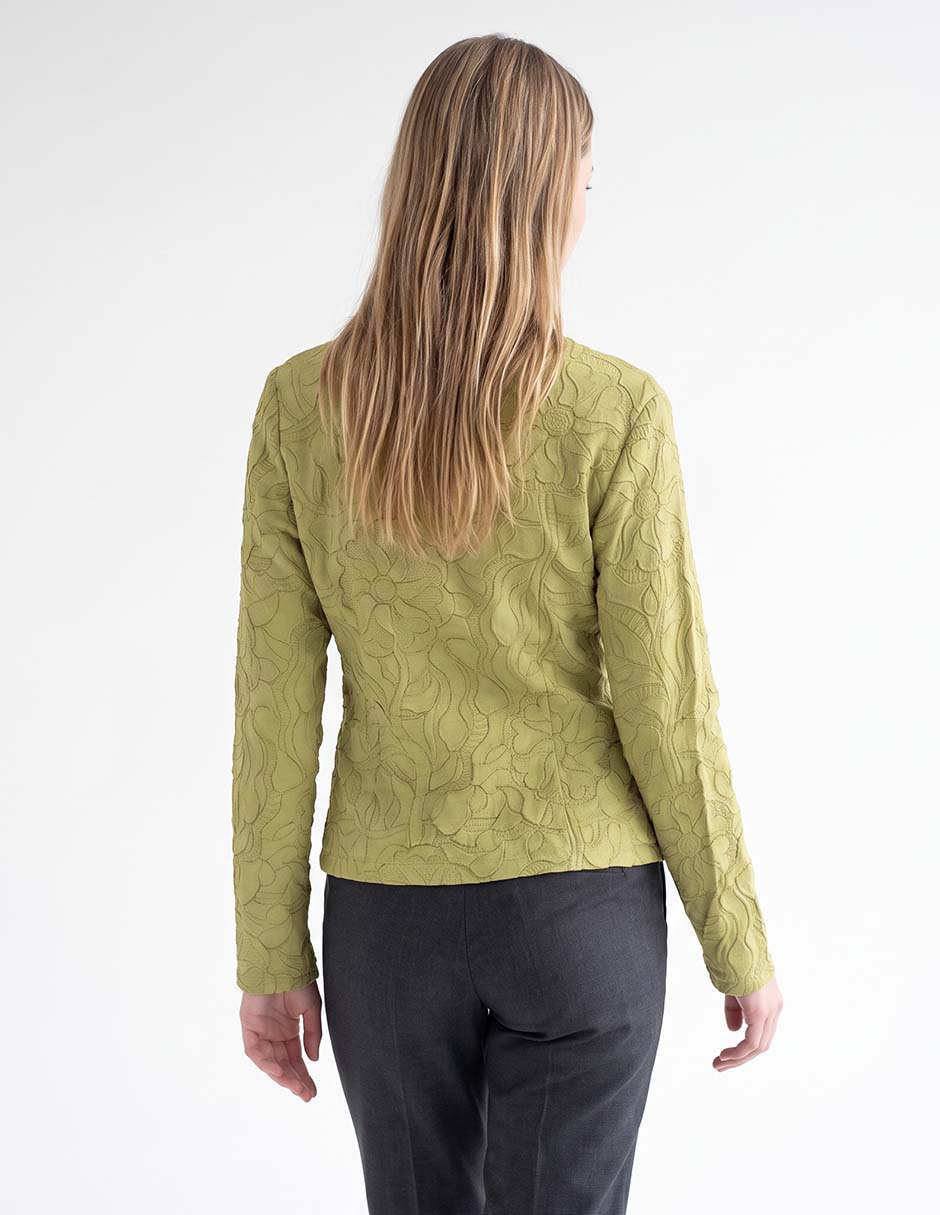 Blusa manga larga para mujer 4