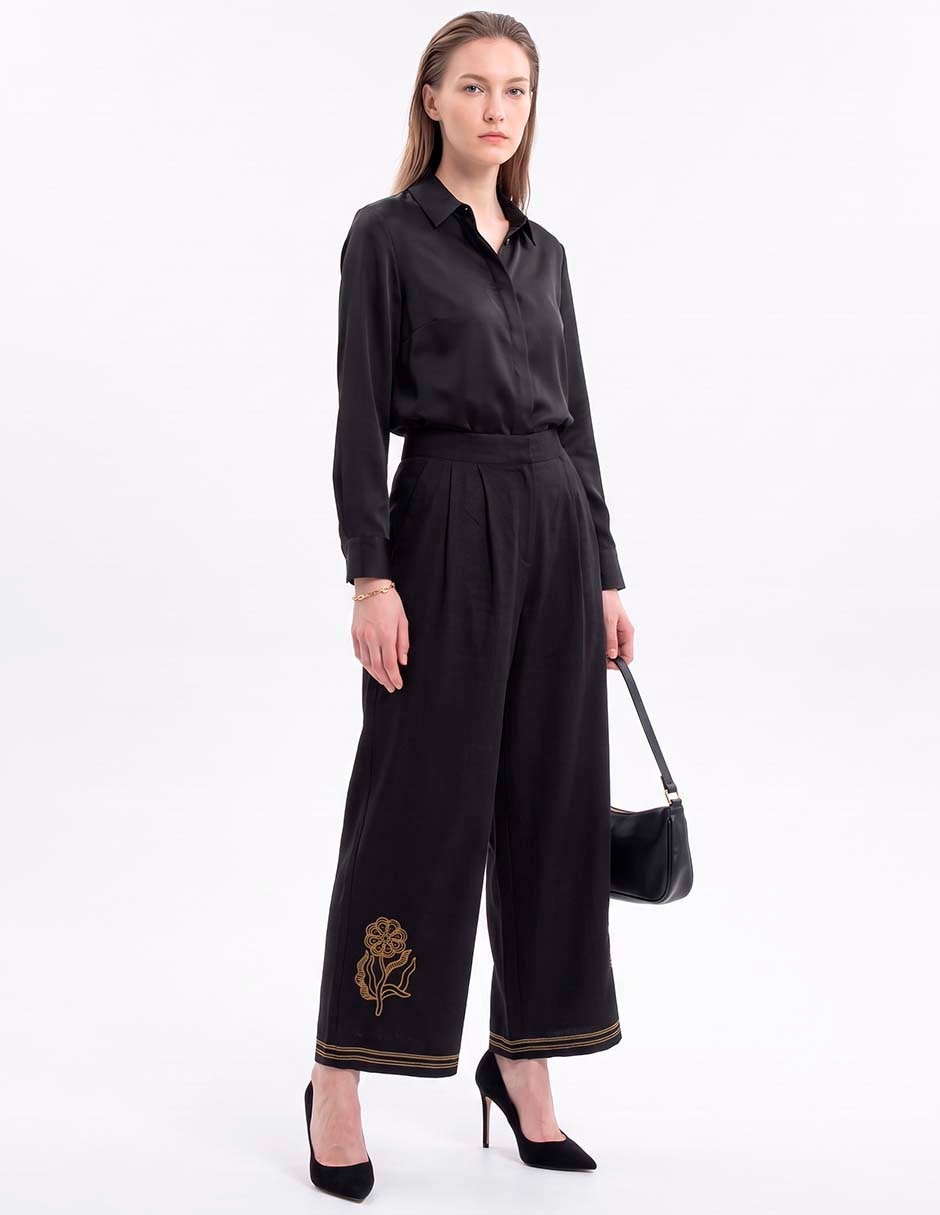 Pantalón wide leg para mujer 3