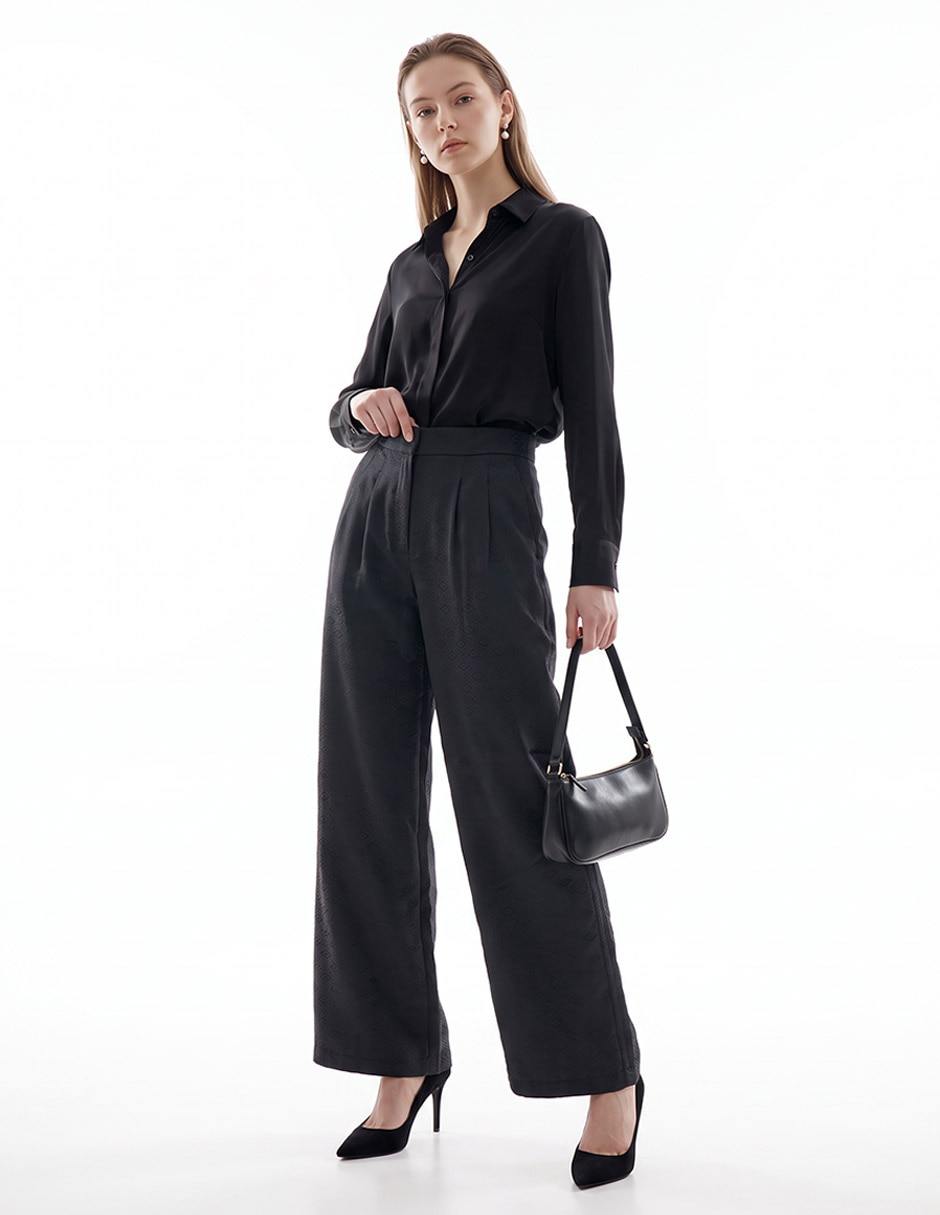 Pants Amplio con cierre para mujer 3