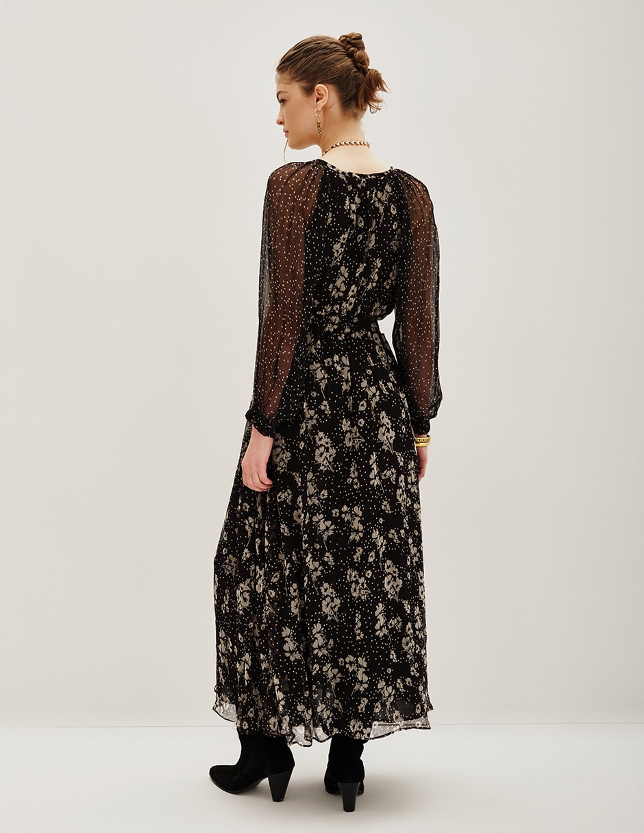 Vestido largo casual para mujer 3