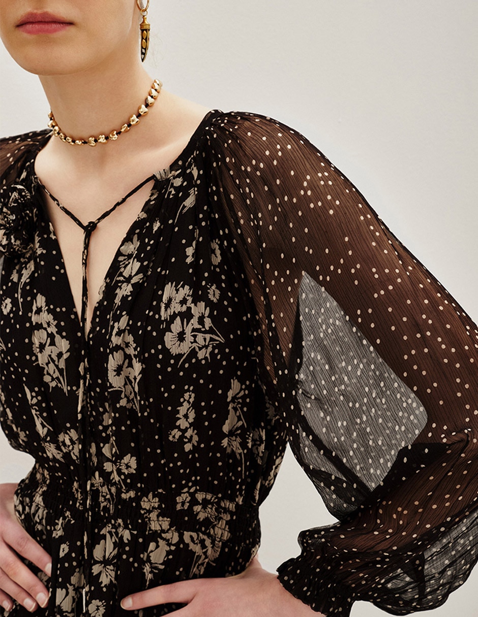 Vestido largo casual para mujer 4