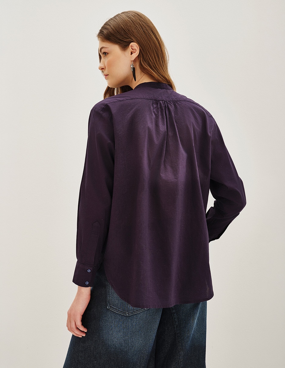 Blusa manga larga para mujer 3