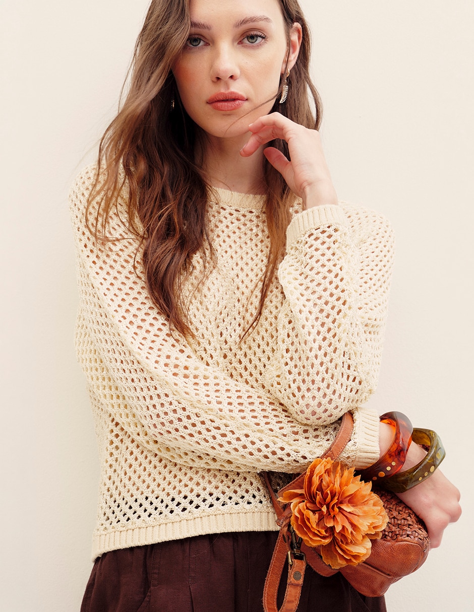 Suéter cuello Redondo para mujer