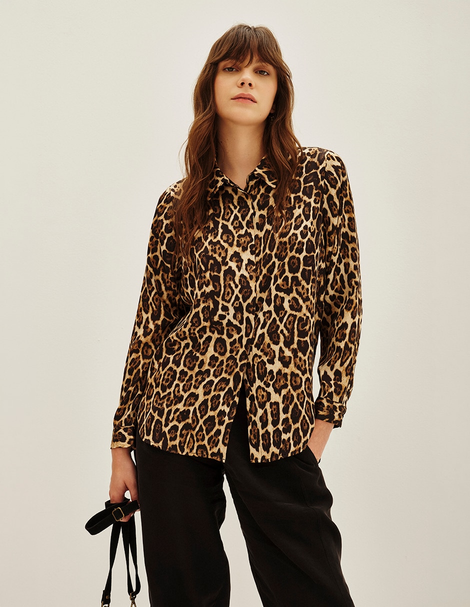 Camisa manga larga para mujer