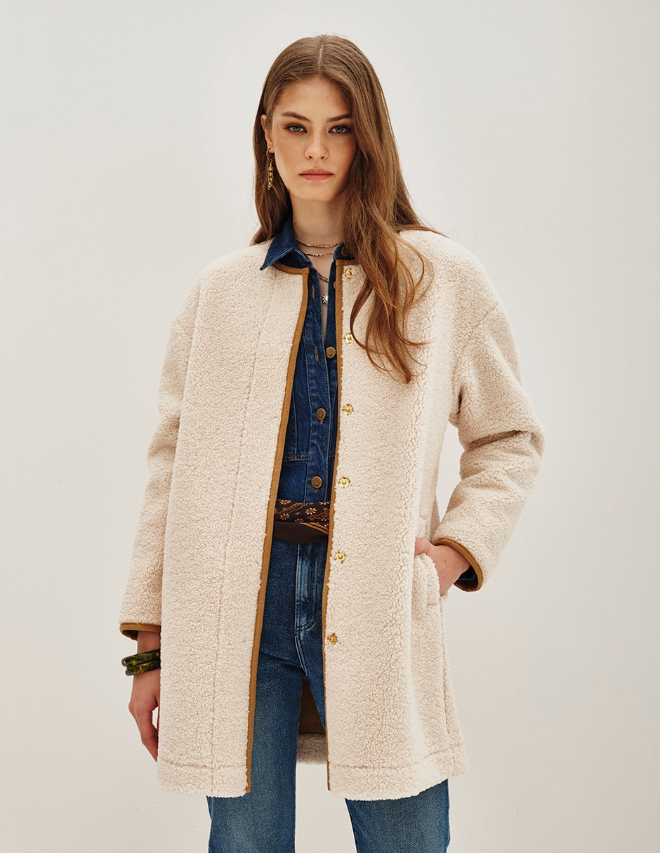 Saco sastreado casual para mujer