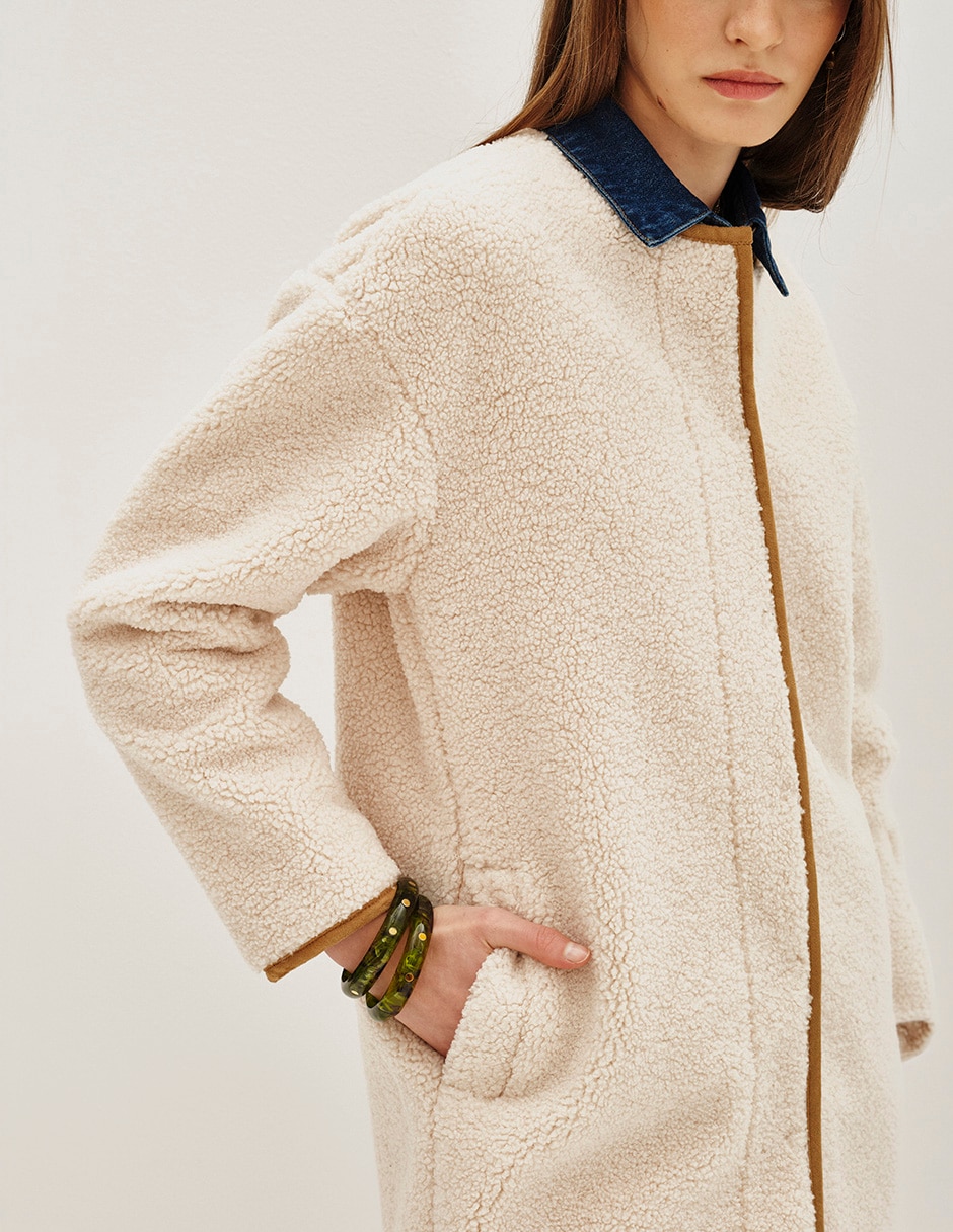 Saco sastreado casual para mujer