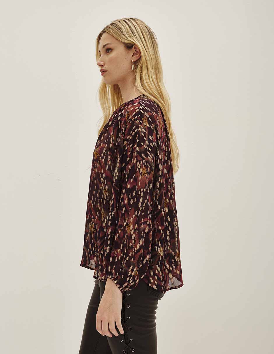 Blusa manga larga para mujer 2