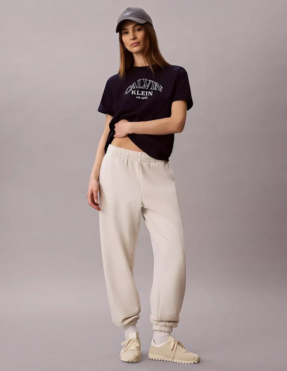 Playera manga Al Codo New York cuello Redondo para mujer
