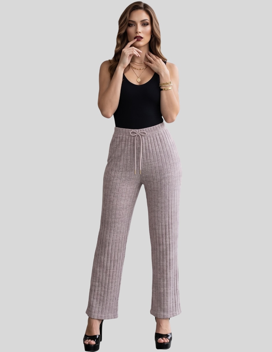 Pantalón recto para mujer 8