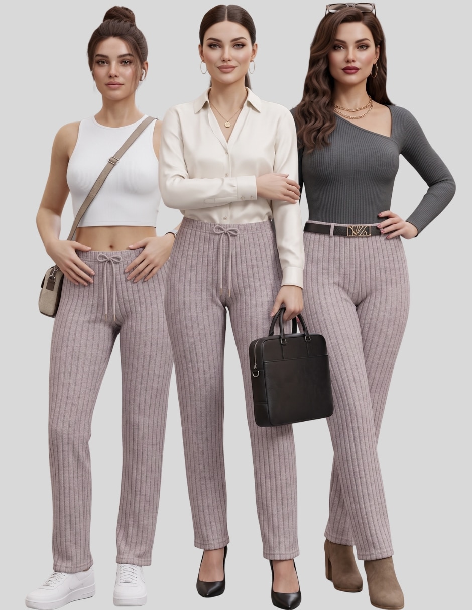 Pantalón recto para mujer 2