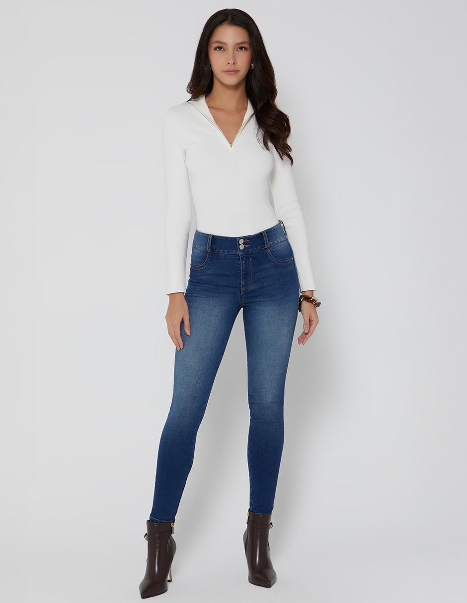Jeans skinny para mujer 2