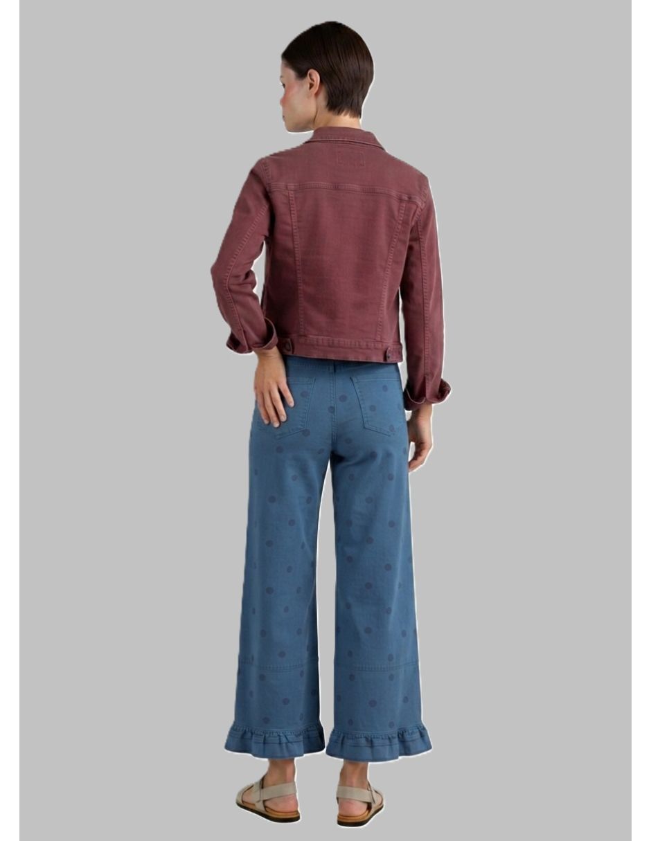 Jeans relaxed amplio para mujer 4
