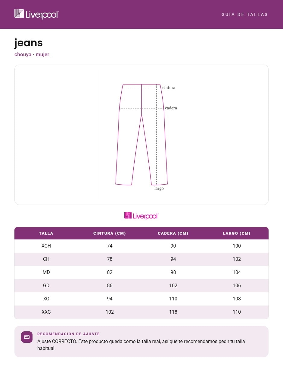 Jeans relaxed amplio para mujer 2