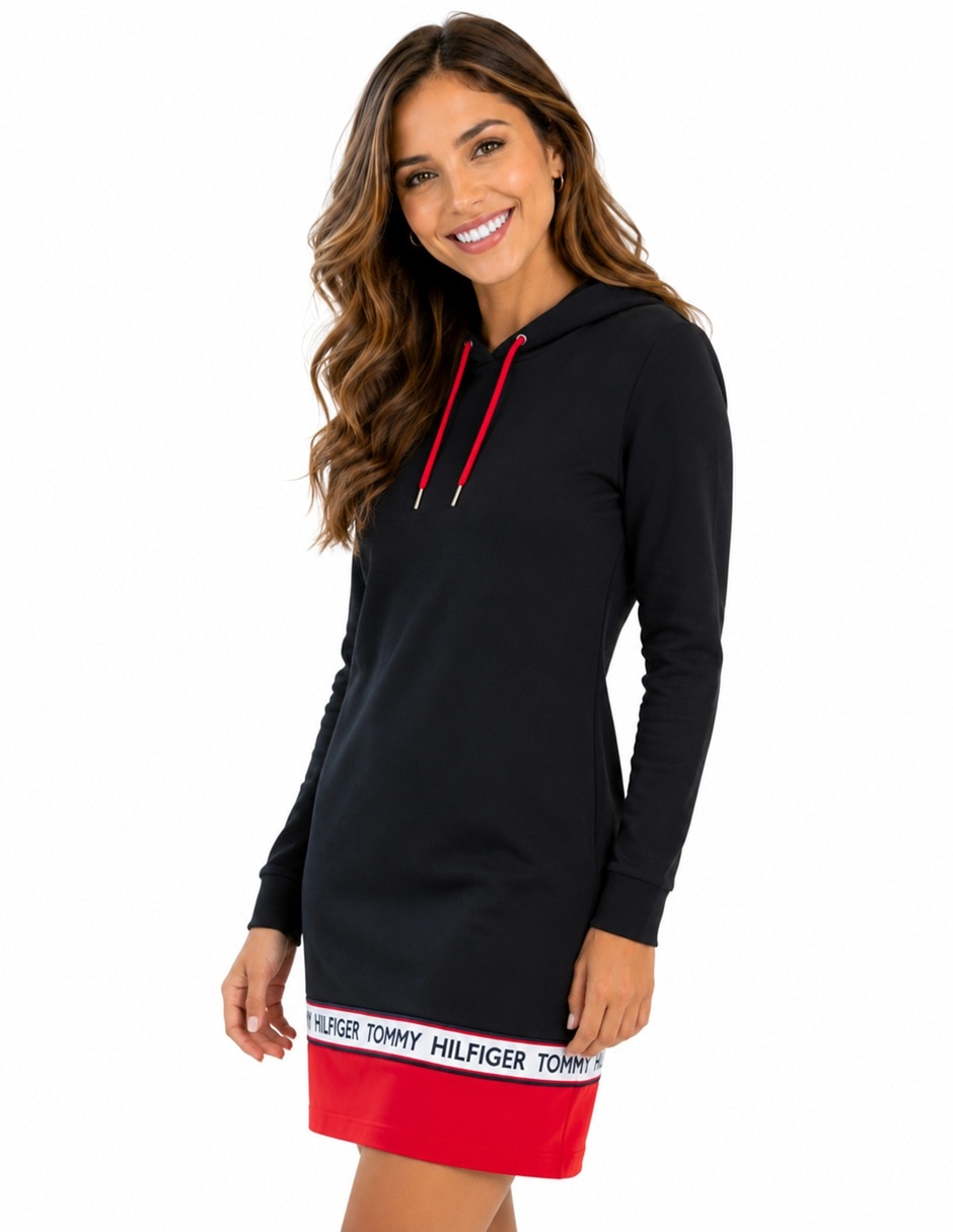 Vestido arriba rodilla casual para mujer 7