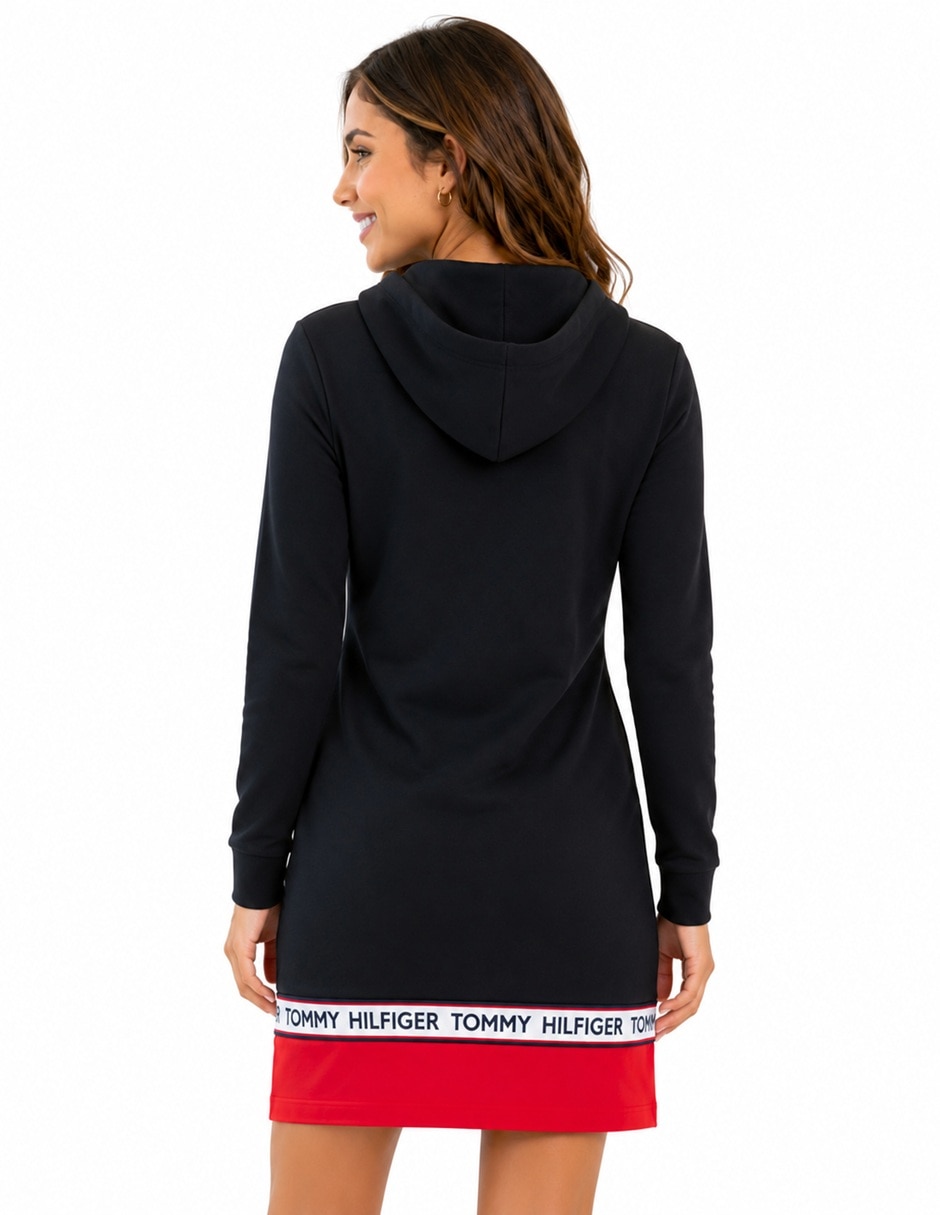 Vestido arriba rodilla casual para mujer 5