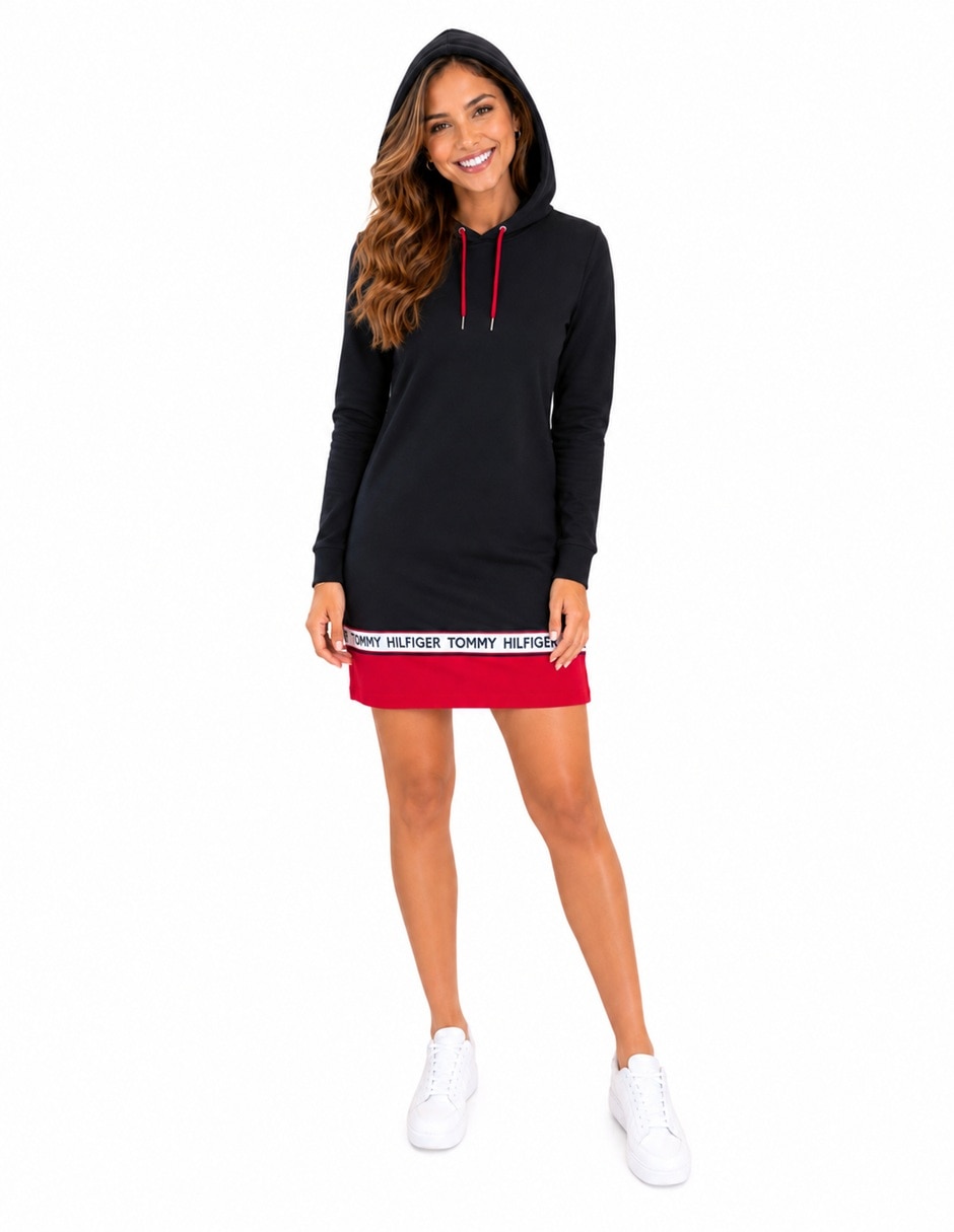 Vestido arriba rodilla casual para mujer 8