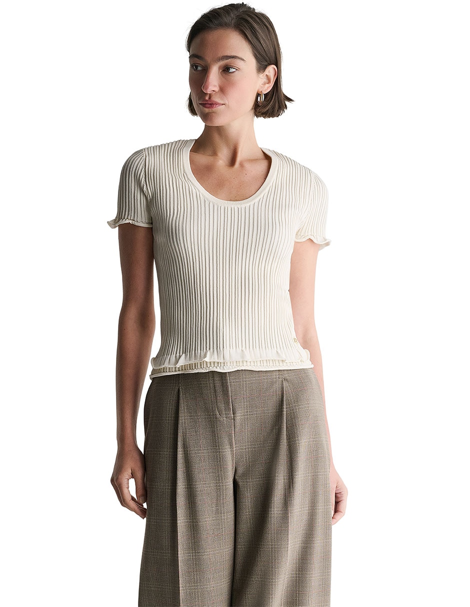 Blusa manga corta para mujer Blusa manga corta para mujer