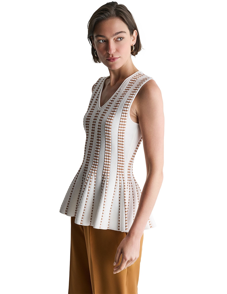 Blusa sin manga para mujer 4