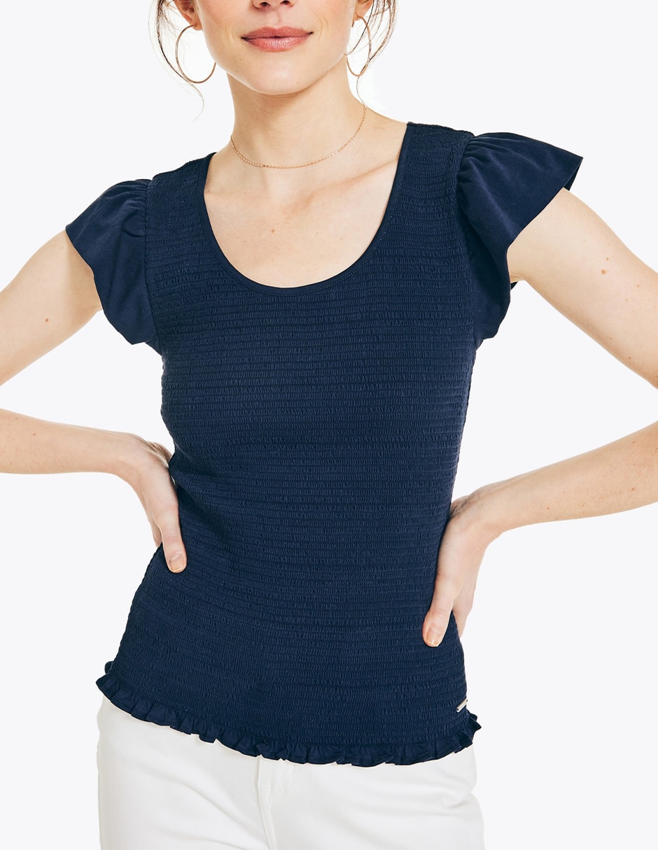 Blusa manga corta para mujer 2
