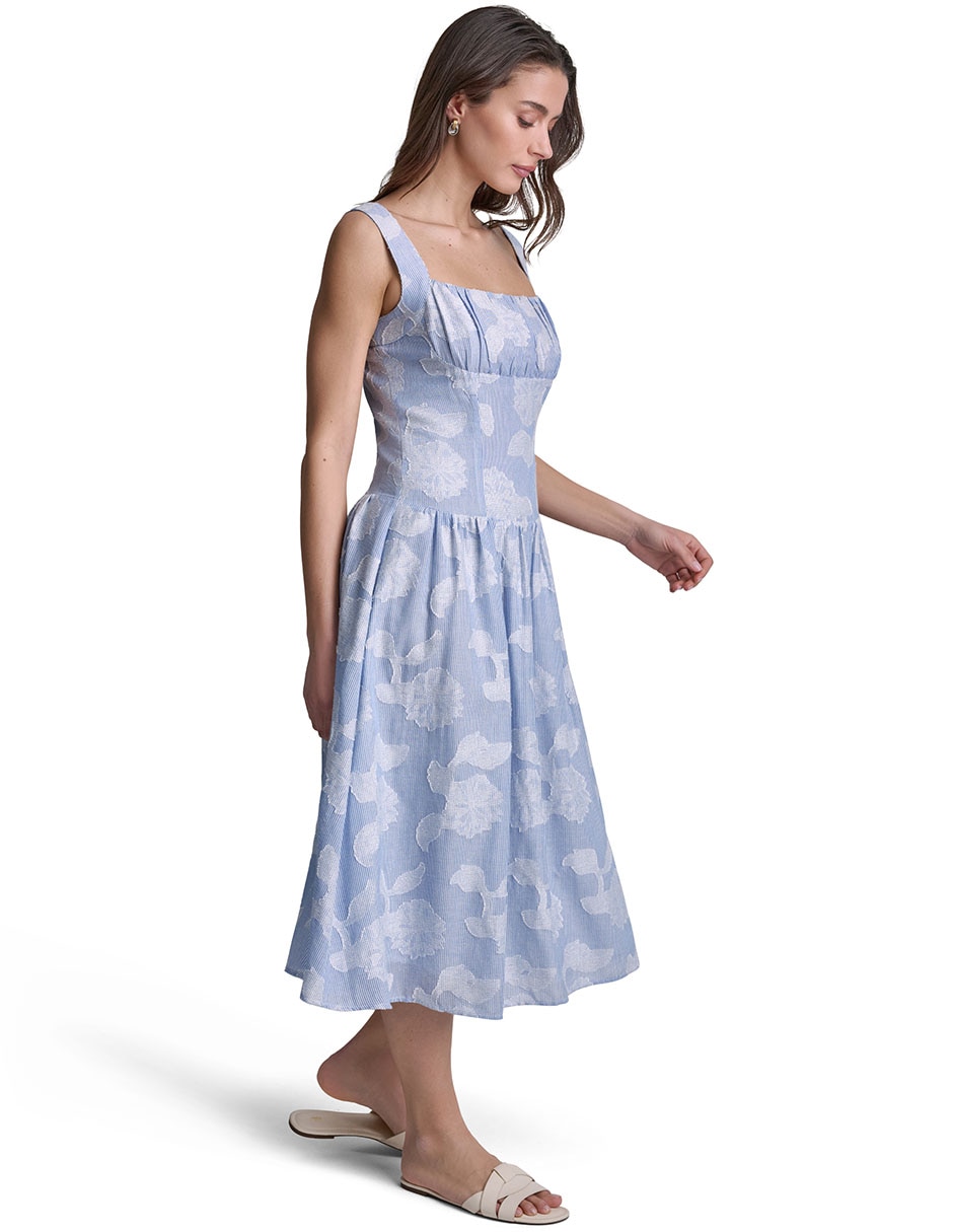 Vestido midi casual para mujer 4