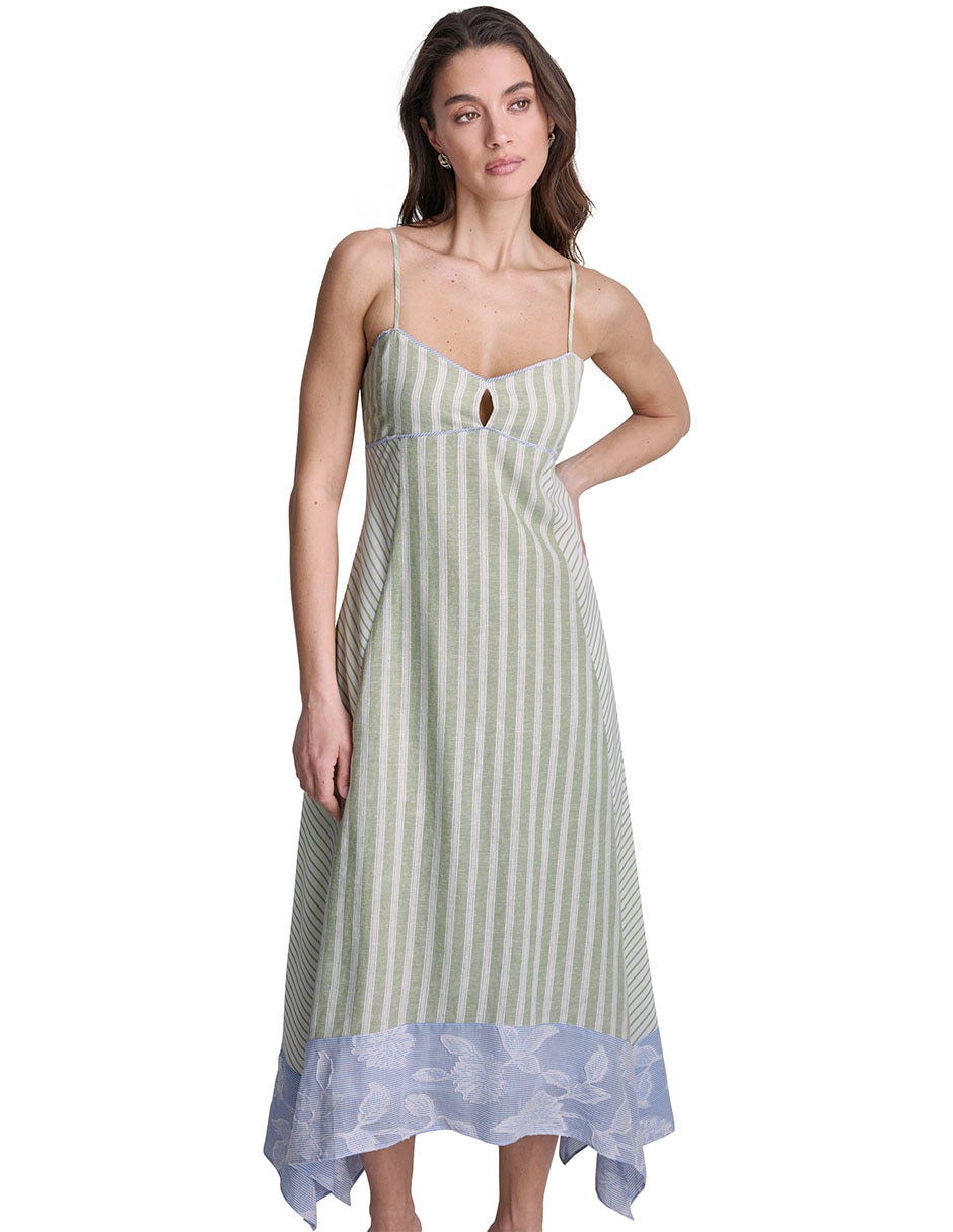 Vestido midi casual para mujer Vestido midi casual para mujer