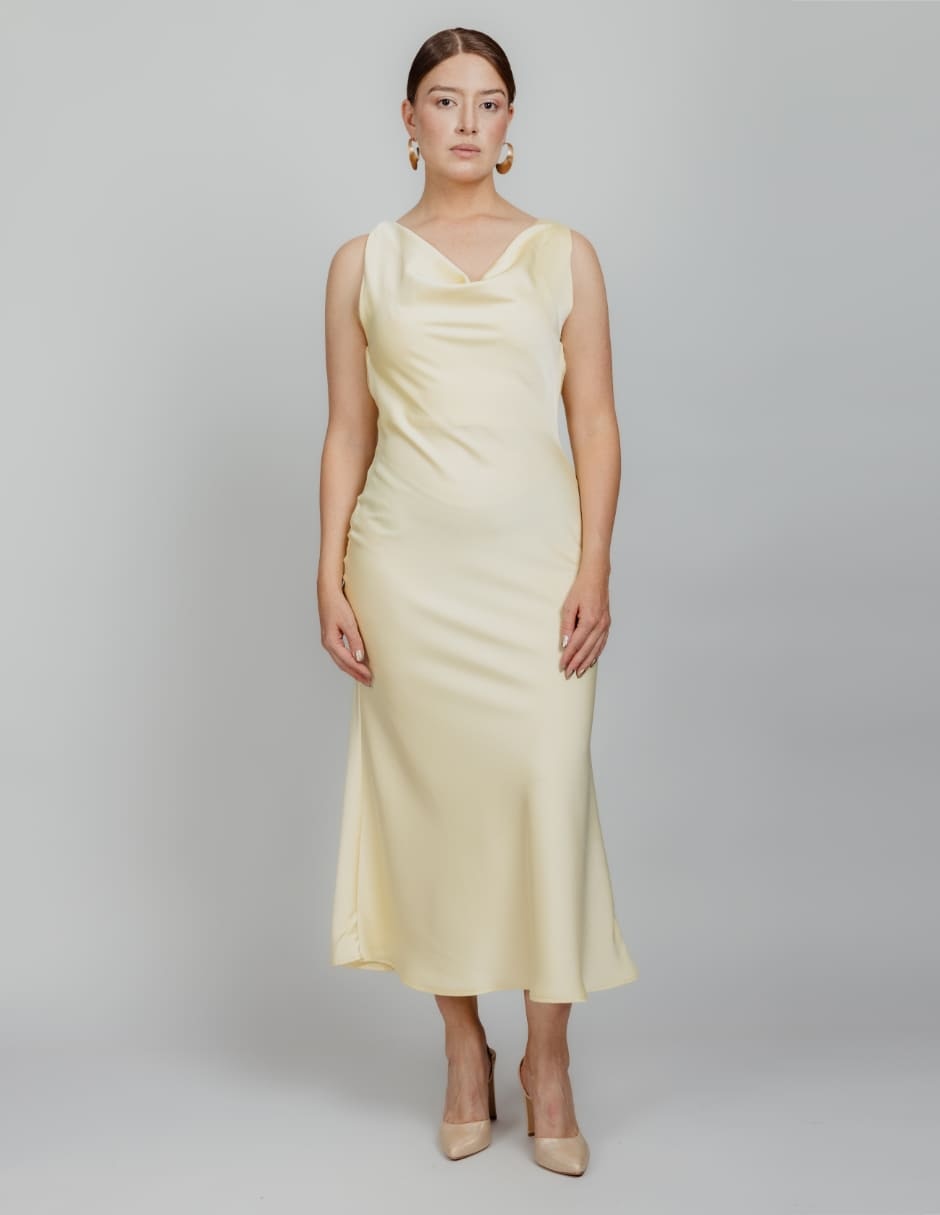 Vestido largo casual para mujer