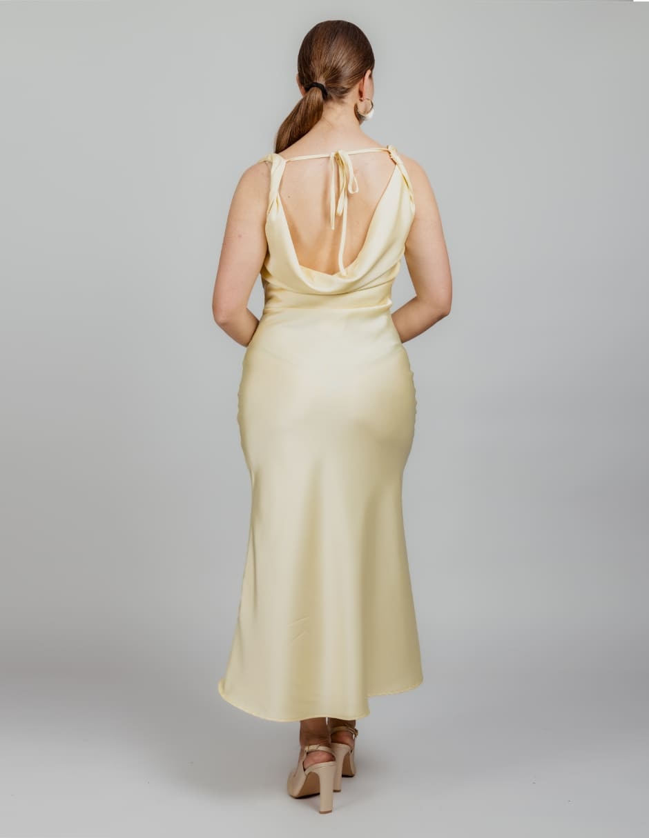 Vestido largo casual para mujer 4