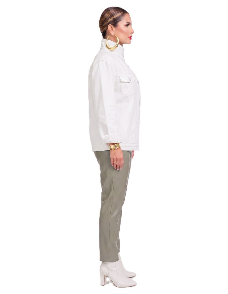 Chamarra casual para mujer 4