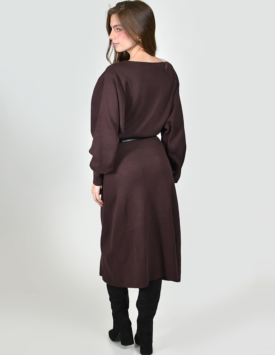 Vestido midi casual para mujer 4
