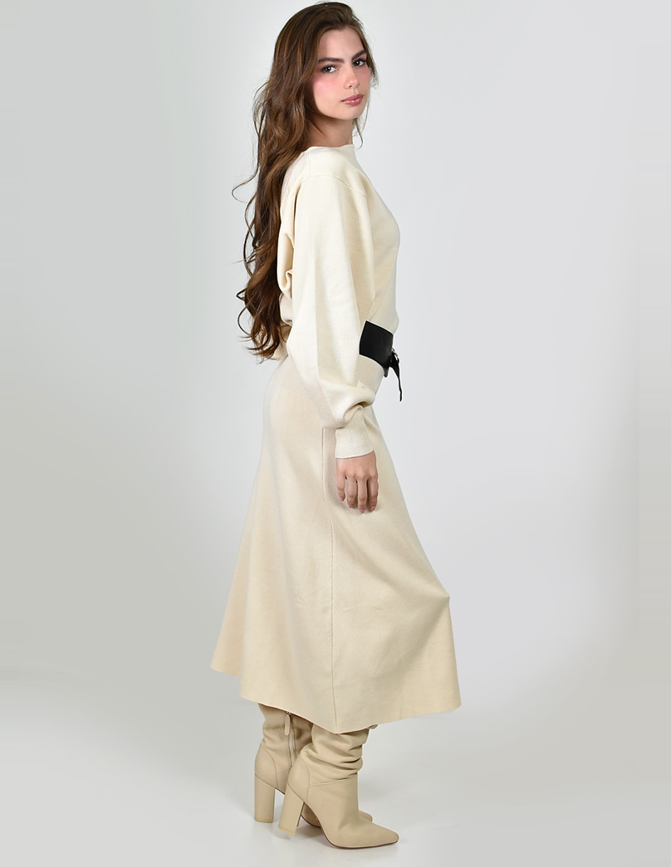 Vestido midi casual para mujer 5