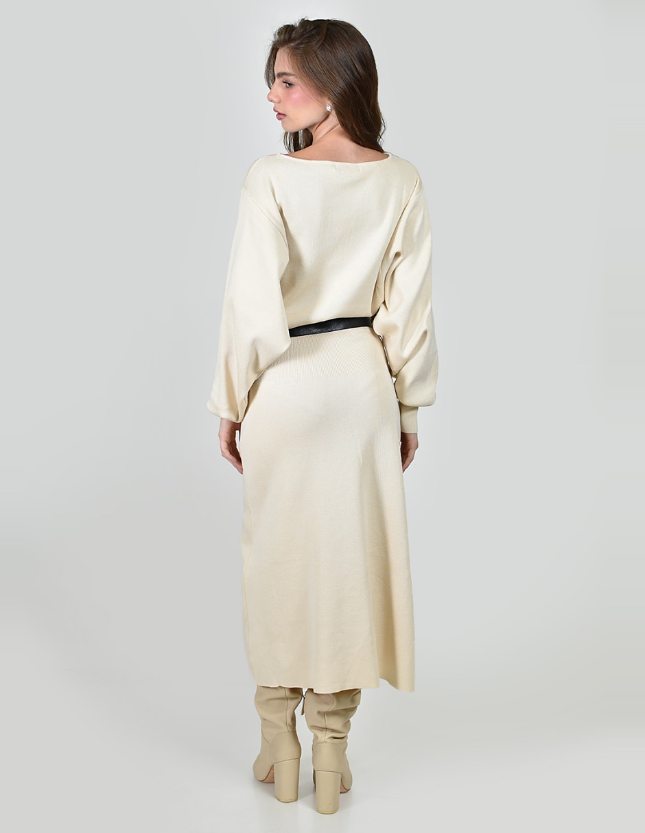 Vestido midi casual para mujer 4