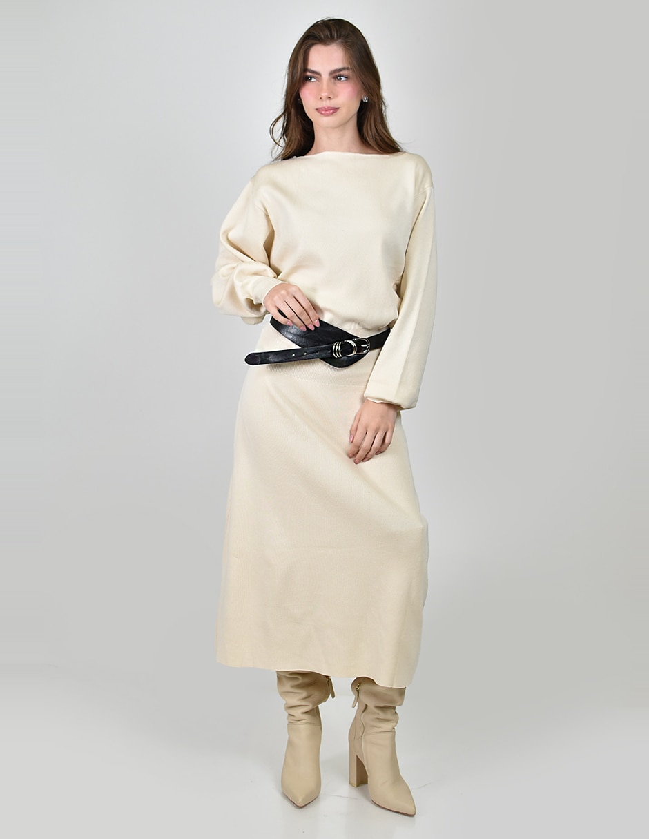 Vestido midi casual para mujer 2