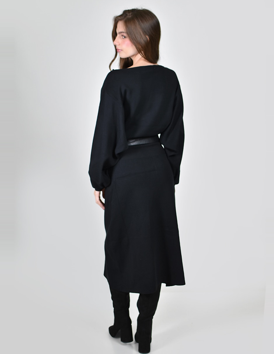 Vestido midi casual para mujer 4