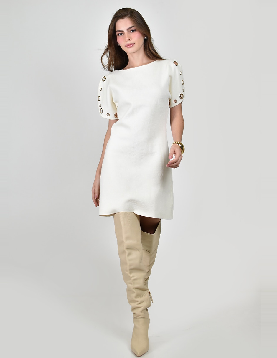 Vestido corto casual para mujer 7