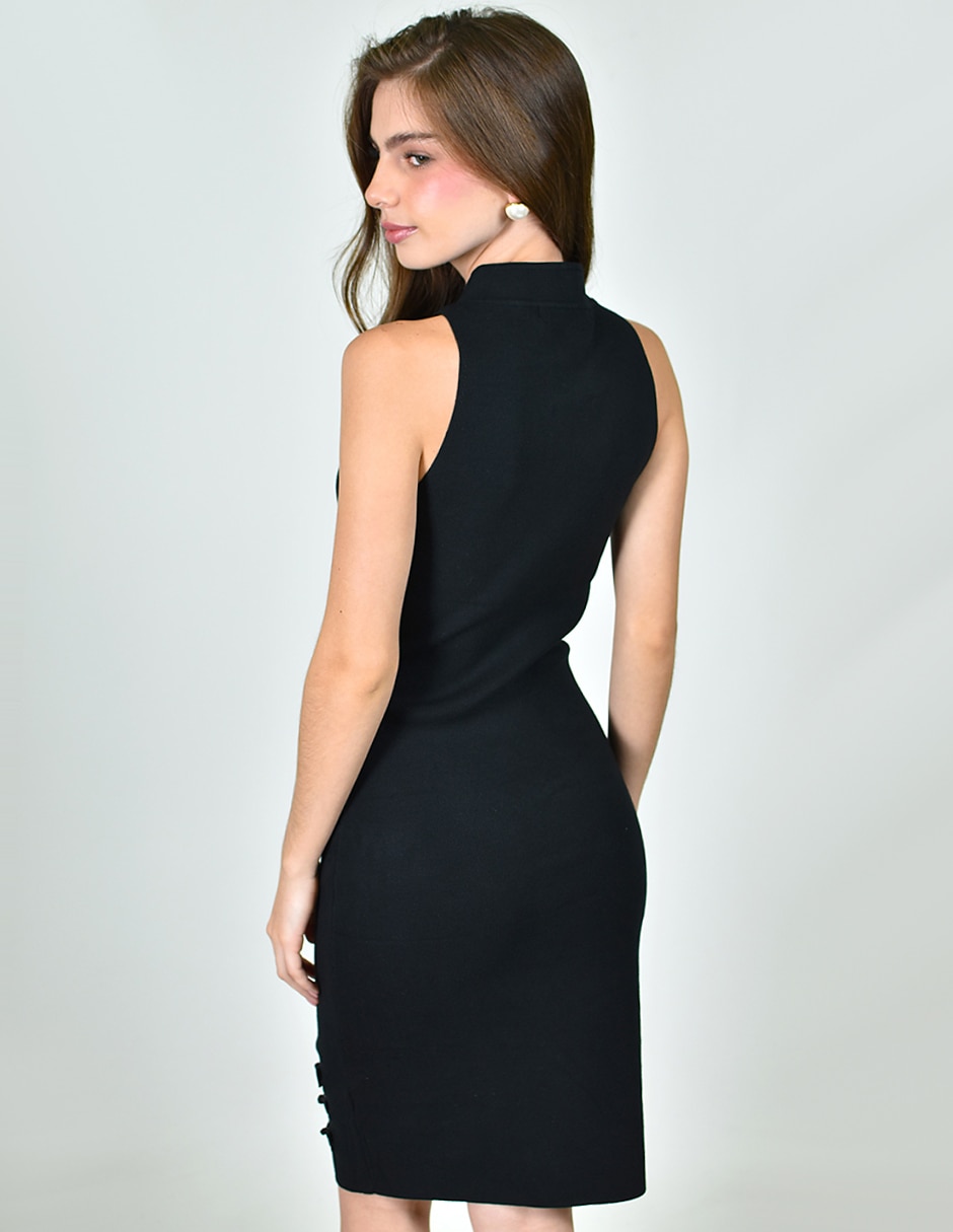 Vestido a la rodilla casual para mujer 4